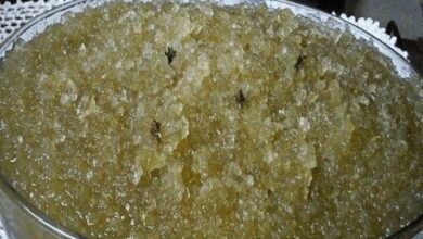 Doce de mamão verde delicioso