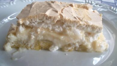 Receita de torta de banana rápida