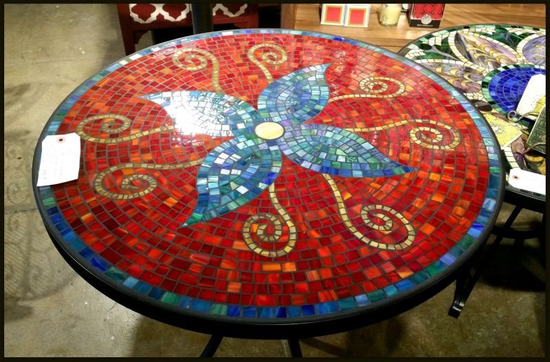 Dicas de Artesanato para Mesa de Mosaico Dicas de Artesanato para Mesa de Mosaico