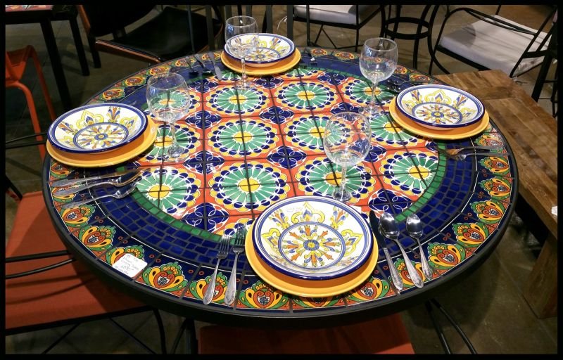 Dicas de Artesanato para Mesa de Mosaico Dicas de Artesanato para Mesa de Mosaico