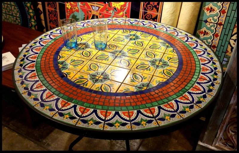 Dicas de Artesanato para Mesa de Mosaico Dicas de Artesanato para Mesa de Mosaico