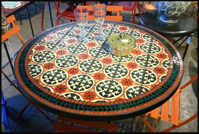 Dicas de Artesanato para Mesa de Mosaico Dicas de Artesanato para Mesa de Mosaico
