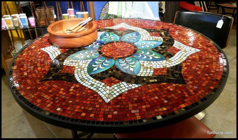 Dicas de Artesanato para Mesa de Mosaico Dicas de Artesanato para Mesa de Mosaico