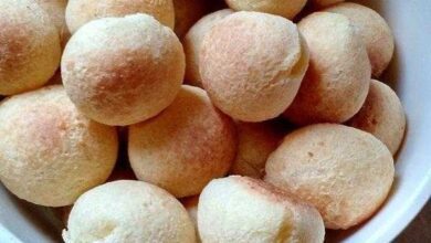 Pão de queijo sem óleo