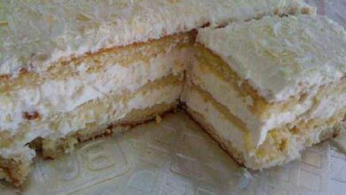 Bolo 4 Leites com Leite Ninho