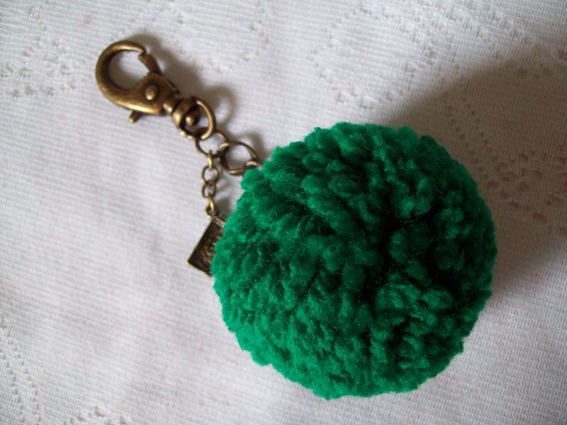 Chaveiro de Pompom