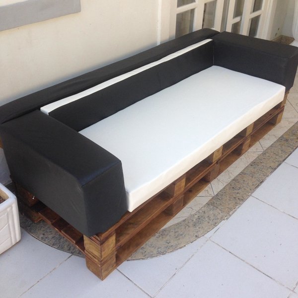 sofá pallet chique sofá pallet chique