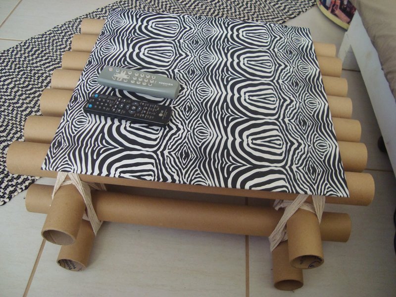 Dicas de Artesanato para Mesinha de Sala