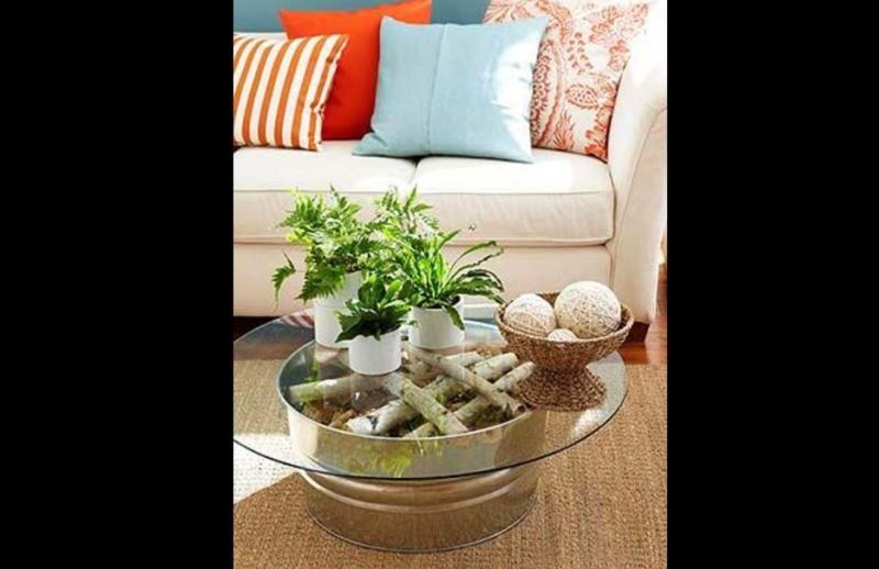 Dicas de Artesanato para Mesinha de Sala