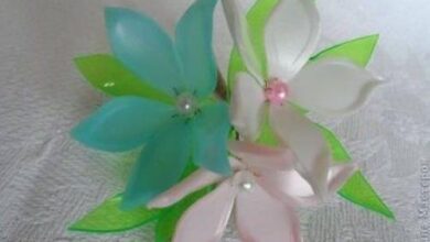 Como Fazer Flores com Embalagem de Shampoo