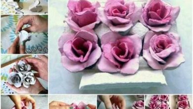 14 Ideias para flores de material reciclável
