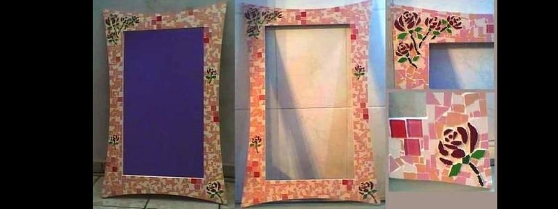Dicas de Artesanato com Moldura de Espelho