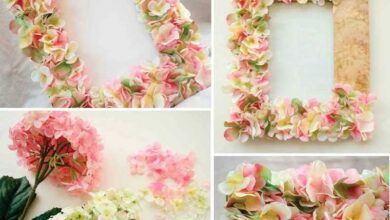 Dicas de Artesanato com Moldura de Espelho