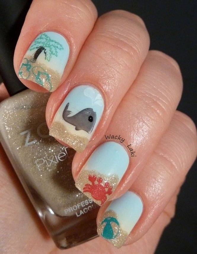 1750705455 824 6 lindas unhas inspiradas no mar Foto: