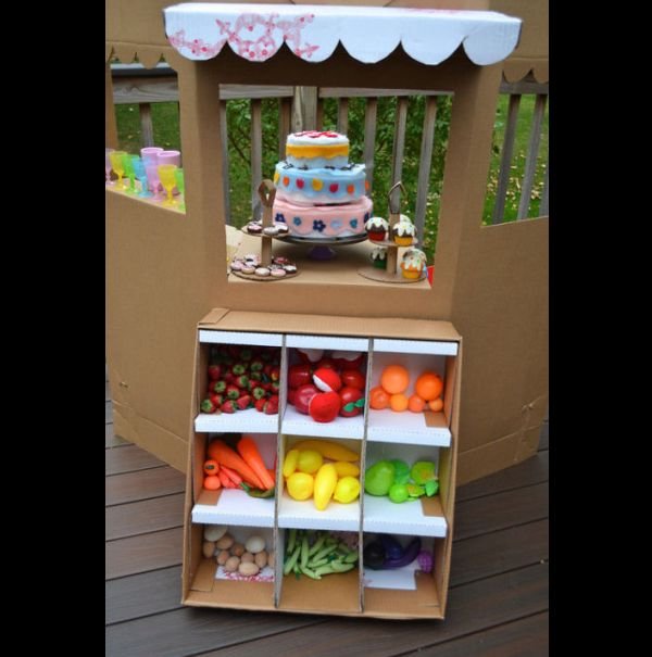 Dicas de Artesanatos com Caixas de Papelão Dicas de Artesanatos com Caixas de Papelão