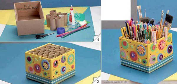 Artesanatos com Caixas Artesanatos com Caixas