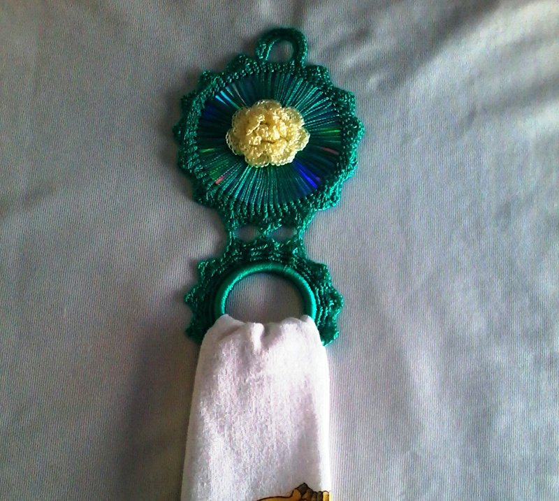 Dicas de Artesanato com Crochê e CD Dicas de Artesanato com Crochê e CD