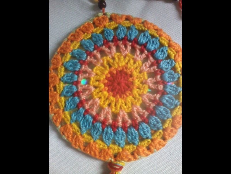 Dicas de Artesanato com Crochê e CD Dicas de Artesanato com Crochê e CD