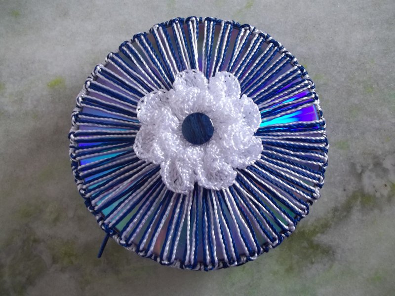 Dicas de Artesanato com Crochê e CD Dicas de Artesanato com Crochê e CD