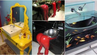 13 pias de banheiro super criativas