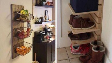 Ideias simples para poupar espaço em casa