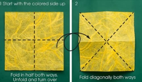 Borboletas de Papel com Origami Passo a Passo