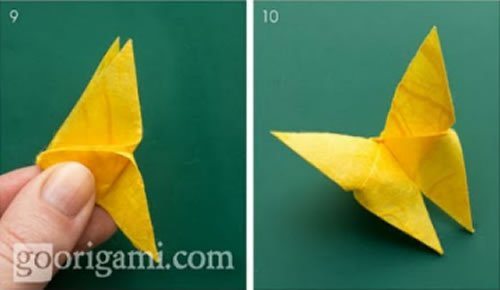 Borboletas de Papel com Origami Passo a Passo