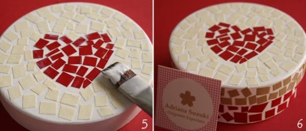 passo a passo mosaico de papel passo a passo mosaico de papel