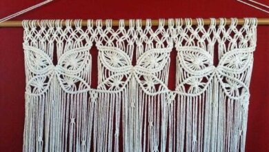 Como fazer Cortina de Macramê