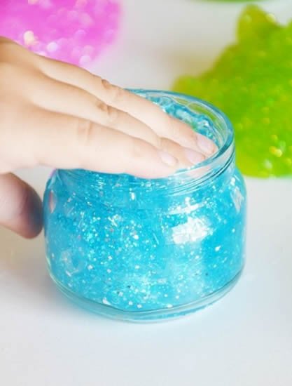 Como fazer Massinha com Glitter Passo a Passo