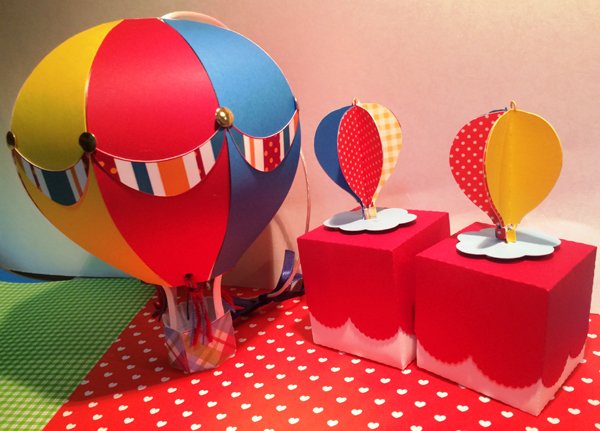 balao com papel grosso 