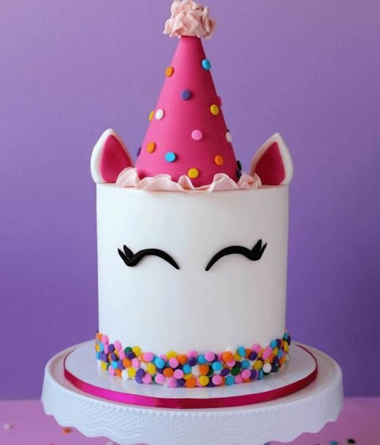 Bolos Decorados para Festa Unicórnio