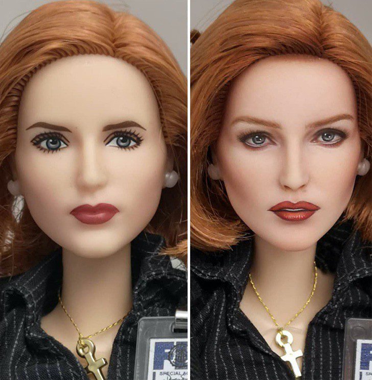 1750781793 901 artista faz versao realista das celebridades em bonecas e resultado