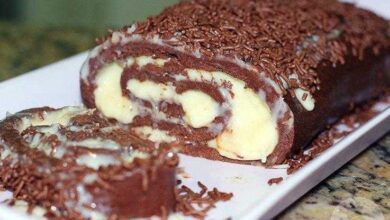 Como fazer rocambole caseiro de chocolate
