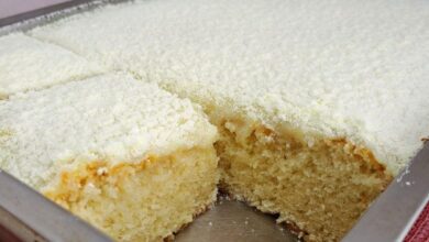 Bolo Simples de Leite Ninho