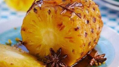 Como fazer abacaxi no forno delicioso