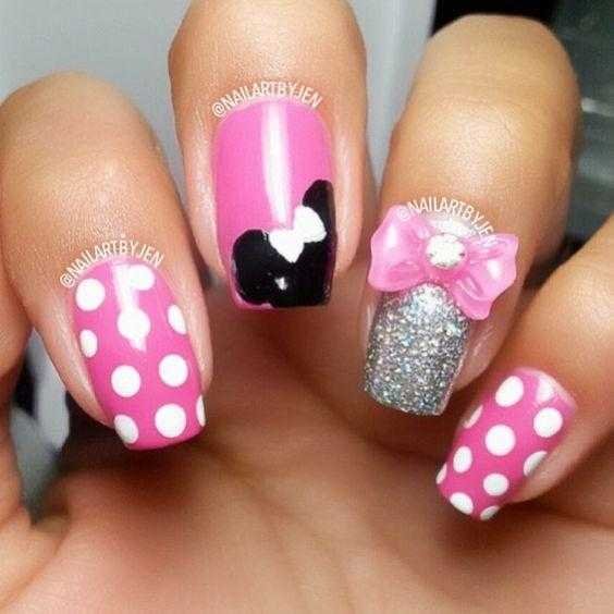 1750987082 218 unhas inspiradas na minnie mouse