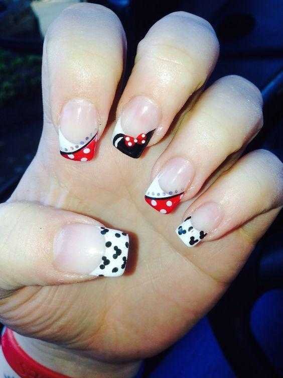 1750987092 39 unhas inspiradas na minnie mouse