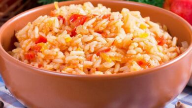 Arroz com tomate