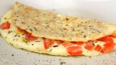 Crepe de Aveia fácil e saudável