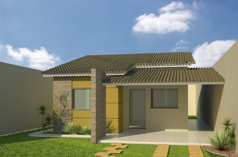 Fachadas para casas pequenas e modernas: 30 fotos