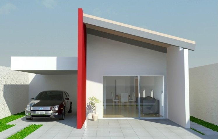 Fachadas para casas pequenas e modernas: 30 fotos