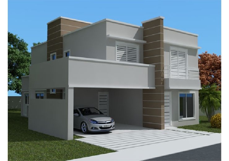 Fachadas para casas pequenas e modernas: 30 fotos