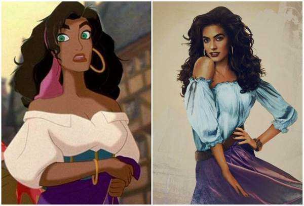 Como seriam as princesas Disney se fossem mulheres de carne e osso