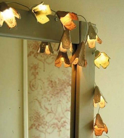 Enfeites de Natal com reciclagem