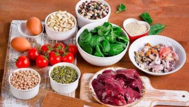 7 Alimentos ricos em ferro d