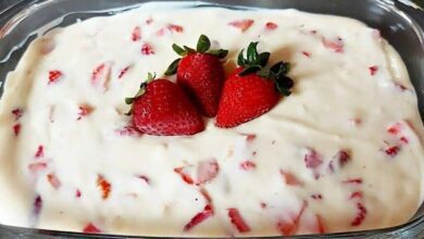 1751059931 sobremesa de morango simples e facil Click Bolso Receitas