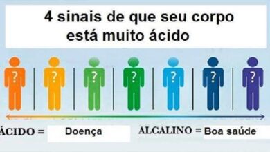 4 Sinais de que seu corpo está muito ácido