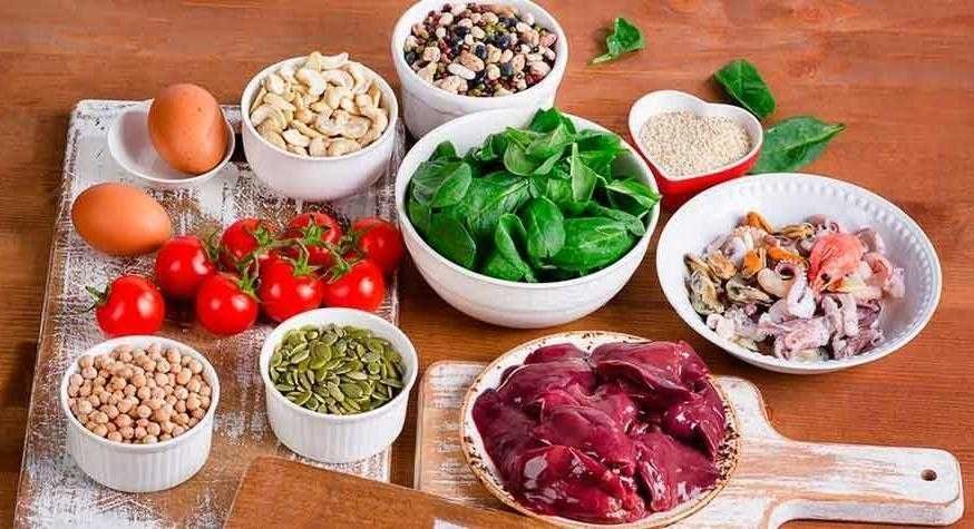 7 Alimentos ricos em ferro d