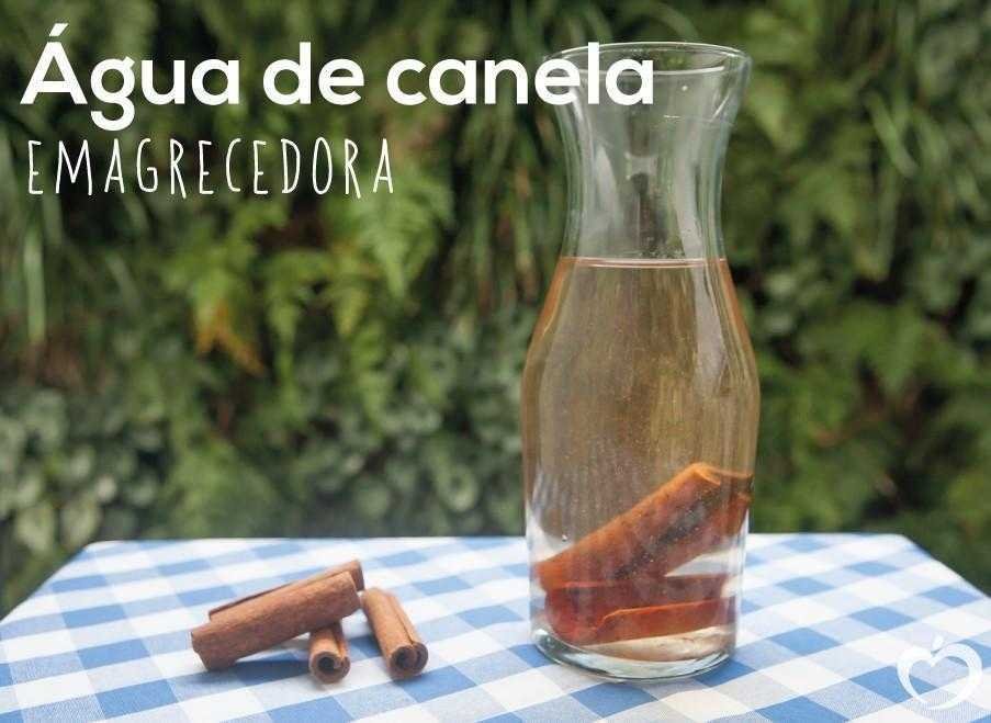Água com canela para emagrecer